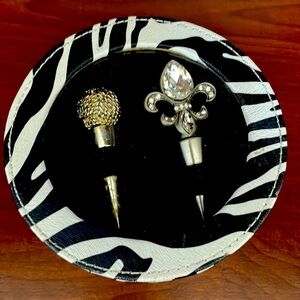 Wine Bottle Stopper set of 2